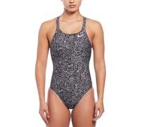 Nike Swim Hydra Strong Cutout One-Piece Swimsuit Noir/Blanc 16 (XL) Female