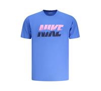 NIKE Swim HYDROGUARD Dip Dye Short Sleeve HYDROGU Blue Crystal