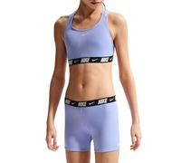 NIKE Swim Logo Tape Racerback Bikini & S Light Thistle