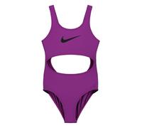 Nike Swim Maillot de bain ' Cutout Logo Tape ' aubergine / noir, Taille 140