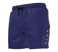 Nike Swim Maillot de bain de sport bleu marine / blanc, Taille L