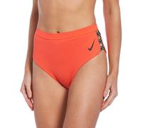 Nike Swim Sneakerkini High Waist Cheeky Bottom Brigt Crimson 8 (XS) Female