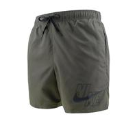 Nike Swim Logo Solid 5´´ Volley Swimming Shorts Vert XL Homme