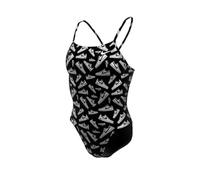 Nike Swimwear Maillot de Bain Deux pièces, Jet Black, 38 Femmes