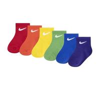 Nike Swoosh 6Pk Ankle So Chaussettes pour bébé Multi 12/24 mois