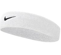 Nike Bandeau éponge Swoosh Unisexe Taille unique Anti-transpiration Tennis Blanc