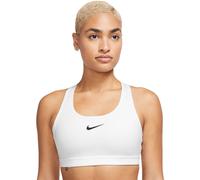 Nike Brassière de sport Swoosh rembourrée maintien moyen Blanc/Stone Mauve/Noir M EU