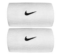 Nike Serre-poignets éponge Swoosh Classic Double Wide 2 pièces Blanc TU