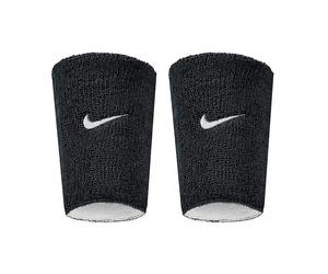 Nike Swoosh Classic Reversible Doublewide Wristbands 2-Pack Unisexe one size