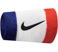 Protège-poignets Nike Swoosh bleu blanc rouge (2 unités)