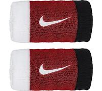 Nike Swoosh Doublewide N.000.1586.118.OS Lot de 2 Blanc/Rouge Université/Noir