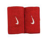 Nike Swoosh Doublewide Wristbands NNN05-601, Unisex Wristbands, Red, One Size EU