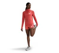 Nike Swoosh HJ2225-814 Magic Ember Couche intermédiaire de Course avec Demi Fermeture éclair pour Femme Taille XS