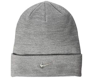 Nike Swoosh en métal Bonnet, Carbon Heather/Metallic Silver, XL Mixte Enfant