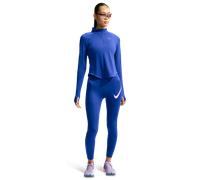 Nike Swoosh Femme - Leggings, Bleu - Taille 42 - Jersey de coton Blue 42