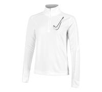 Nike Swoosh Half-Zip Maillot De Course Femmes - Blanc, Taille M