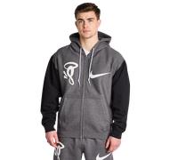 Nike Sweat à capuche zippé Solo Swoosh Fleece x Syna - Gris M