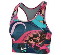 Nike Swoosh Icon Clash Prt Soutien Gorge de Sport Femme Soutien Gorge de Sport Femme Hyper Blue/Twilight Marsh/Whit FR : S (Taille Fabricant : S)