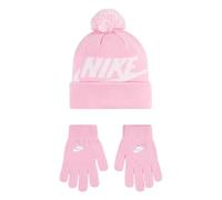 Nike Ensemble Sportswear Swoosh Pom – Rose/Blanc – Taille S-XXL