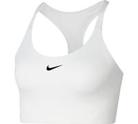 Nike Swoosh Women's Medium-Support 1-Piece Pad Sports Bra Blanc 12 (M) Female