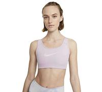 Nike Swsh Icnclsh Strpy Soutien-Gorge Sport Iced Lilac/Light Violet XS