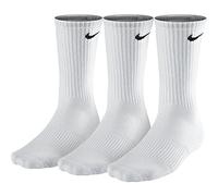 Nike SX4700-101 Lot de 3 Paires de Chaussettes Blanc FR : XL (Taille Fabricant : XL)