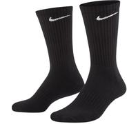 Nike Everyday Cushion Crew Chaussettes De Sport Pack De 3-Noir, Taille 34-38