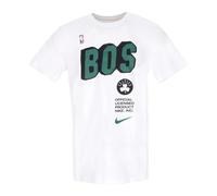 Nike - T-shirt Boston Celtics Block - Homme - Tops - Blanc - Taille: XL