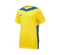 Nike Y NK DF Prk Drb Iv JSY SS Haut à Manches Courtes, Jaune Tour/Bleu Roi/Noir, 8-9 Ans Mixte Enfant