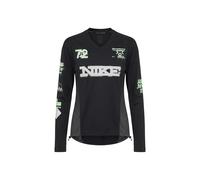 NIKE T-shirt fonctionnel gris / vert clair / noir, Taille M