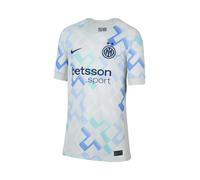 NIKE T-Shirt fonctionnel 'Inter Mailand 25-26 Heim' bleu clair / bleu foncé / vert clair / blanc, Taille 128