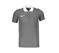 Nike Soccer Polo Y NK DF Park20 Polo SS, Charcoal Heathr/HTR/White/White, CW6935-071, XL