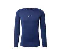 NIKE T-Shirt fonctionnel 'Pro' bleu marine / blanc, Taille L
