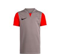 Nike Short-Sleeve Soccer Jersey Y NK DF Trophy V JSY SS, Pewter Grey/Bright Crimson/Black, DR0942-052, S
