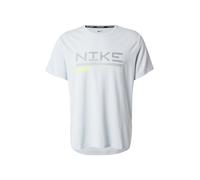 NIKE T-Shirt fonctionnel 'Winter Miler' gris / gris clair / pomme, Taille L