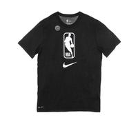 Nike - T-shirt NBA Logo Noir/Blanc - Homme - Tops - Noir - Taille: L