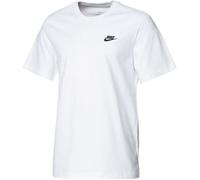 Nike T-shirt Homme M NSW Club Tee Blanc (White/Black 101) Taille S EU