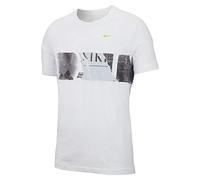 Nike T-Shirt pour Homme Court Us Open Graphic S Blanc
