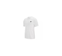 Nike T-Shirt Sportswear Club Homme Blanc - 100% coton, coupe regular XS