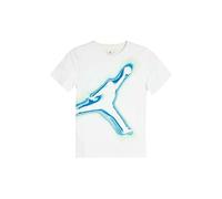 NIKE T-Shirts et t-Shirts à Manches Courtes JDB Air Heat Map Jumpman HBR Unisexe pour Enfants, Blanc, XL
