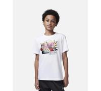 NIKE T-Shirts et t-Shirts à Manches Courtes JDB Air Jordan Comics Dunk pour Enfant Unisexe, Blanc, XL