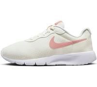 NIKE Tanjun GO (GS) Sneaker, Summit White/Red Stardust-Red STARD, 39 EU