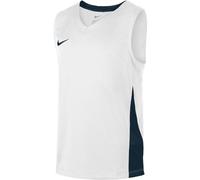 Nike Team Basketball Maillot Homme XL Blanc/Bleu Marine