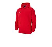 Nike Team Club 19 Hoodie Mixte Enfant, Rouge (University Red/White 657), FR : L (Taille Fabricant : L)