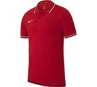 Nike Team Club 19 Polo Polo Enfant University Red/White FR : S (Taille Fabricant : S)