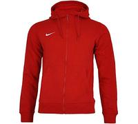Nike Team Club Full Zip Sweat-Shirt à Capuche Homme University Red/University Red/White FR : L (Taille Fabricant : L)