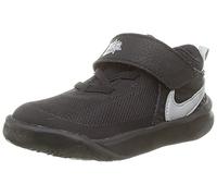Nike Team Hustle D 10 Baby/Toddler Shoes, Black/Metallic Silver-Volt-White, 23.5 EU