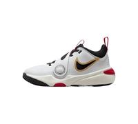 Nike Team Hustle D 11 (GS) Sneaker, White Black Metallic Gold University Red, 39 EU