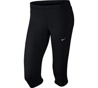 Nike Tech Collant 3/4 Femme, Noir/Reflective Silver, FR : S (Taille Fabricant : S)