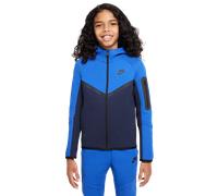 Nike Tech Colorblock Unisex Sweats à capuche - Bleu - Taille: 128 - 137 CM - Foot Locker Blue 128 - 137 CM